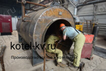 Изготовление дизельного парового котла 2000 кг