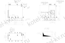 Котел на дровах КВД 0.47 чертеж